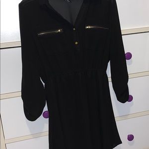 Black Sheer Rue 21 Dress